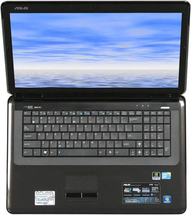 Alt view image 6 of 8 - ASUS Laptop K70 Series Intel Core 2 Duo P8700 4GB Memory 320GB HDD NVIDIA GeForce GT 220M 17.3" Windows 7 Home Premium 64-bit K70IC-A1