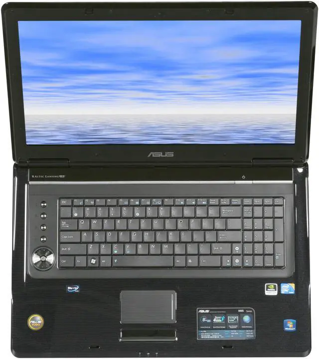 Alt view image 6 of 8 - ASUS Laptop N90 Series Intel Core 2 Duo T9600 4GB Memory 1TB HDD NVIDIA GeForce GT 220M 18.4" Windows 7 Home Premium 64-bit N90Sc-A1