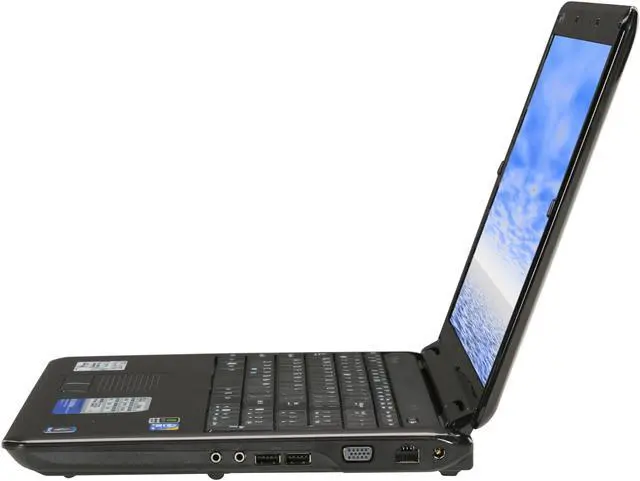 Alt view image 2 of 8 - ASUS Laptop Intel Core 2 Duo T6600 4GB Memory 320GB HDD NVIDIA GeForce GT 220M 16.0" Windows 7 Home Premium K61IC-X1