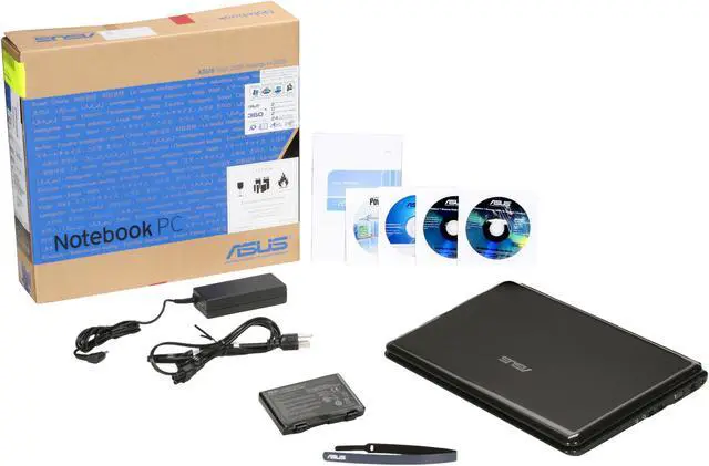 Alt view image 8 of 8 - ASUS Laptop Intel Core 2 Duo T6600 4GB Memory 320GB HDD NVIDIA GeForce GT 220M 16.0" Windows 7 Home Premium K61IC-X1