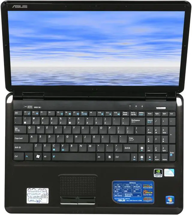 Alt view image 6 of 8 - ASUS Laptop Intel Pentium T4300 4GB Memory 320GB HDD NVIDIA GeForce GT 220M 16.0" Windows 7 Home Premium K61IC-X2