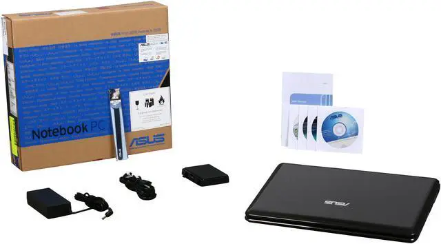 Alt view image 8 of 8 - ASUS Laptop Intel Pentium T4300 4GB Memory 320GB HDD NVIDIA GeForce GT 220M 16.0" Windows 7 Home Premium K61IC-X2