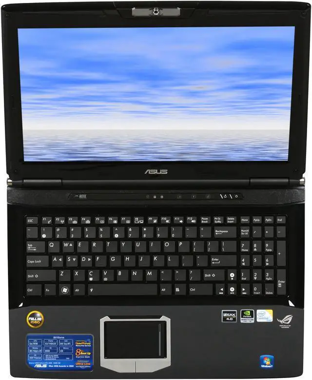 Alt view image 6 of 8 - ASUS Laptop G Series Intel Core 2 Duo P8700 4GB Memory 320GB HDD NVIDIA GeForce GTX 260M 15.6" Windows 7 Home Premium 64-bit G51Vx-X3A