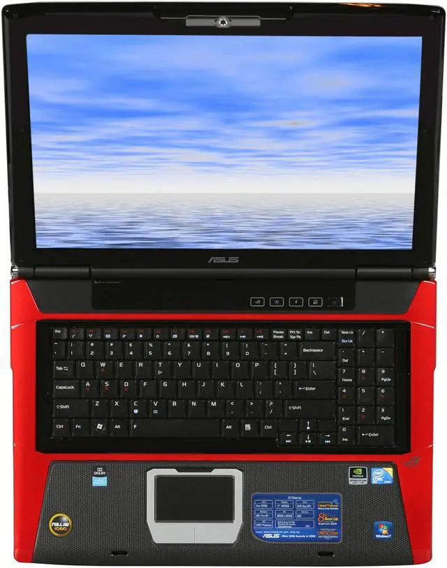 Alt view image 6 of 8 - ASUS Laptop G Series Intel Core 2 Duo P8700 6GB Memory 640GB HDD NVIDIA GeForce GTX 260M 17.0" Windows 7 Home Premium 64-bit G71Gx-X2