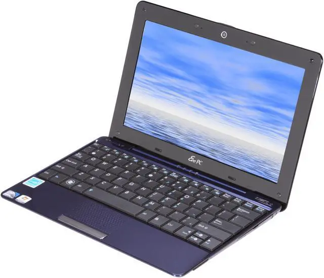 Main image of ASUS Eee PC Seashell 1008HA-MU17-BU Pearl Blue Intel Atom N280(1.66 GHz) 10.1" WSVGA 1GB Memory 250GB HDD Netbook