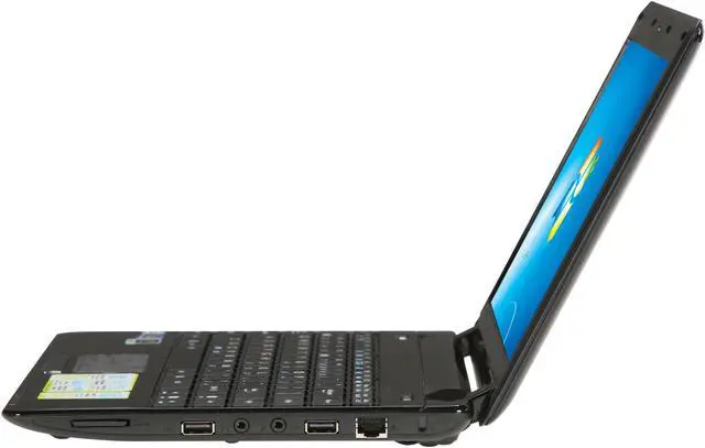 Alt view image 3 of 8 - ASUS Eee PC 1201N-PU17-BK Black Intel Atom N330(1.60 GHz) 12.1" WXGA 2GB Memory 250GB HDD NetBook