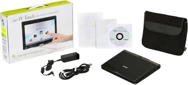 Alt view image 10 of 10 - ASUS Eee PC T91MT-PU17-BK 1GB Memory 8.9" 1024 x 600 Tablet PC Windows 7 Home Premium