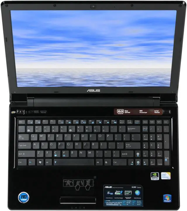 Alt view image 6 of 8 - ASUS Laptop UL50 Series Intel Core 2 Duo SU7300 4GB Memory 160GB SSD HDD NVIDIA GeForce G210M + Intel GMA 4500MHD 15.6" Windows 7 Professional 64-bit UL50VS-A1B