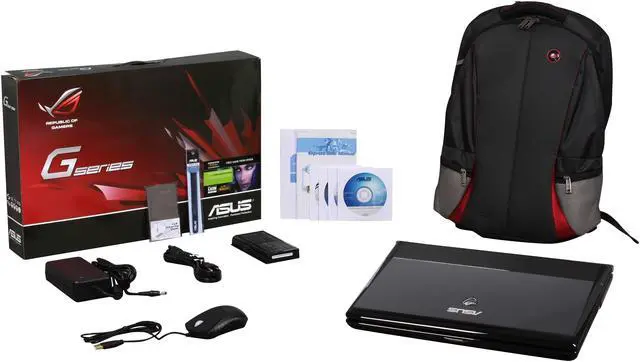 Alt view image 8 of 8 - ASUS Laptop G Series Intel Core 2 Quad Q9000 6GB Memory 1TB HDD NVIDIA GeForce GTX 260M 17.3" Windows 7 Home Premium 64-bit G72Gx-A1