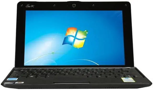 Alt view image 5 of 8 - ASUS Eee PC 1001P-MU17-BK Black (texture) Intel Atom N450(1.66 GHz) 10.1" WSVGA 1GB Memory 160GB HDD Netbook