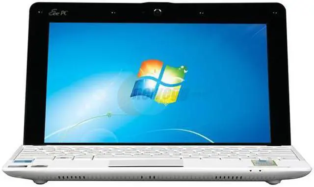 Alt view image 4 of 8 - ASUS Eee PC 1001P-MU17-WT White (texture) Intel Atom N450(1.66 GHz) 10.1" WSVGA 1GB Memory 160GB HDD Netbook