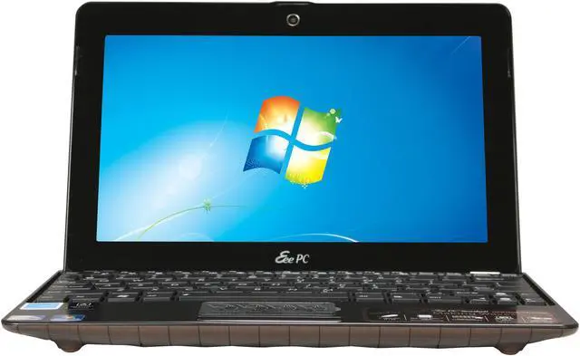 Alt view image 5 of 8 - ASUS Eee PC 1008P-KR-PU17-BR Coffee Brown Intel Atom N450(1.66 GHz) 10.1" WSVGA 2GB Memory 320GB HDD Netbook