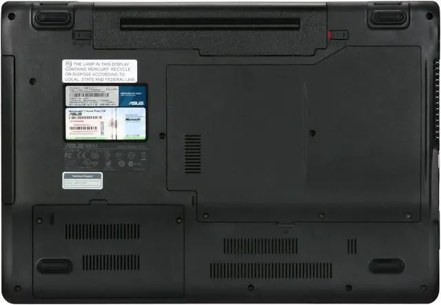 Alt view image 7 of 8 - ASUS Laptop N61 Series Intel Core i7-720QM 4GB Memory 500GB HDD ATI Mobility Radeon HD 5730 16.0" Windows 7 Home Premium 64-bit N61JQ-A1
