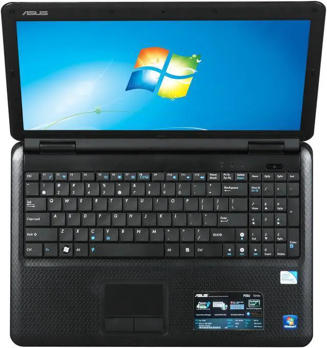 Alt view image 6 of 8 - ASUS Laptop Intel Pentium T4400 4GB Memory 320GB HDD Intel GMA 4500M 15.6" Windows 7 Home Premium 64-bit P50IJ-X2
