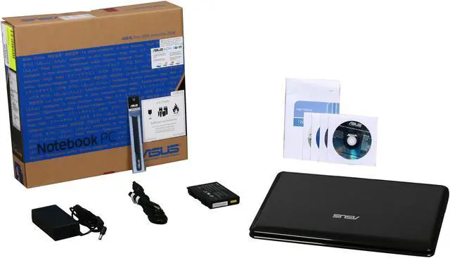 Alt view image 8 of 8 - ASUS Laptop Intel Pentium T4400 4GB Memory 320GB HDD NVIDIA GeForce GT 320M 15.6" Windows 7 Home Premium 64-bit K50ID-X1
