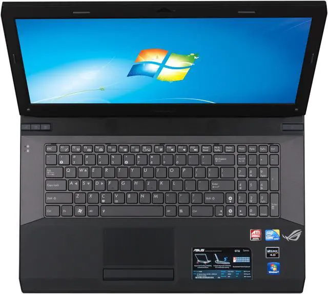 Alt view image 6 of 8 - ASUS Laptop G Series Intel Core i7-720QM 8GB Memory 500GB HDD ATI Mobility Radeon HD 5870 17.3" Windows 7 Home Premium 64-bit G73JH-X1