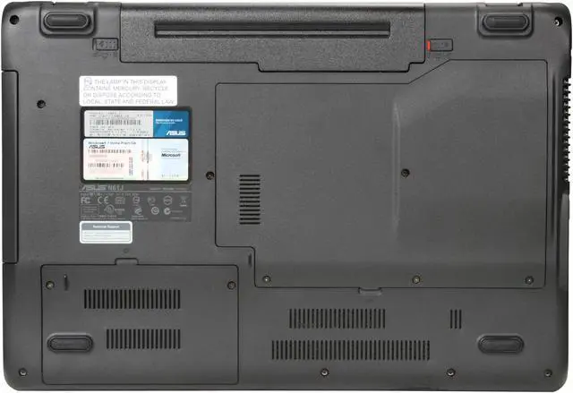 Alt view image 7 of 8 - ASUS Laptop N61 Series Intel Core i7-720QM 4GB Memory 320GB HDD ATI Mobility Radeon HD 5730 16.0" Windows 7 Home Premium 64-bit N61JQ-X1