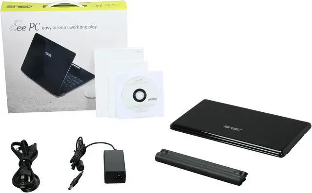 Alt view image 8 of 8 - ASUS Eee PC 1201T-MU10-BK Black AMD Athlon Neo MV-40(1.60 GHz) 12.1" WXGA 2GB Memory 250GB HDD NetBook