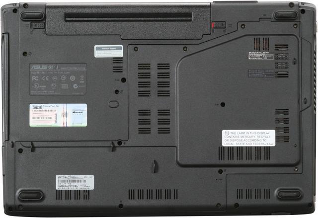 Alt view image 7 of 8 - ASUS Laptop G Series Intel Core i7-720QM 4GB Memory 500GB HDD NVIDIA GeForce GTS 360M 15.6" Windows 7 Home Premium 64-bit G51JX-X1