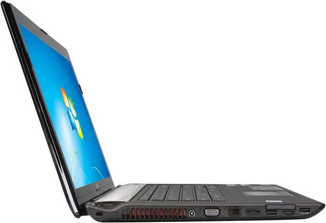 Alt view image 4 of 7 - ASUS Laptop Intel Core i7-720QM 4GB Memory 500GB HDD ATI Mobility Radeon HD 5730 17.3" Windows 7 Home Premium 64-bit N71JQ-X1