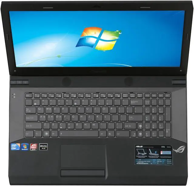 Alt view image 6 of 8 - ASUS Laptop G Series Intel Core i7-720QM 8GB Memory 1TB HDD ATI Mobility Radeon HD 5870 17.3" Windows 7 Home Premium 64-bit G73JH-A2