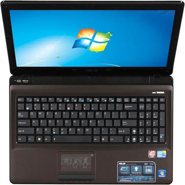 Alt view image 6 of 7 - ASUS Laptop K52 Series Intel Core i5-430M 4GB Memory 500GB HDD ATI Mobility Radeon HD 5145 15.6" Windows 7 Home Premium 64-bit K52JK-A1