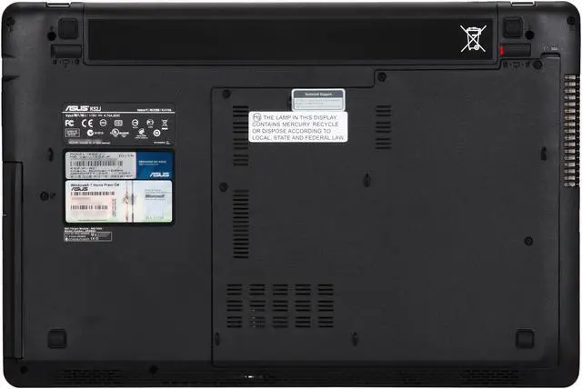 Alt view image 7 of 7 - ASUS Laptop K52 Series Intel Core i5-430M 4GB Memory 500GB HDD ATI Mobility Radeon HD 5145 15.6" Windows 7 Home Premium 64-bit K52JK-A1