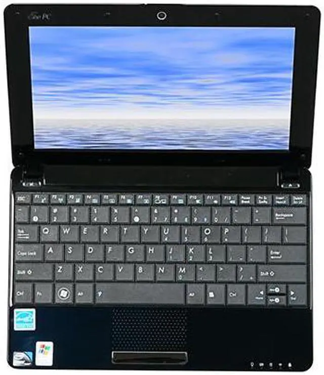 Alt view image 6 of 7 - ASUS Eee PC 1005HAB-RBLU001X Navy Blue Intel Atom N270(1.60 GHz) 10.1" 1GB Memory 160GB HDD Netbook