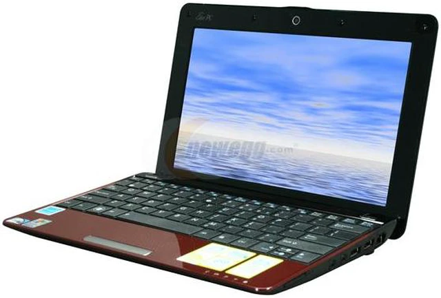 Alt view image 2 of 7 - ASUS Eee PC 1005HAB-RRED001X Red Intel Atom N270(1.60 GHz) 10.1" 1GB Memory 160GB HDD Netbook