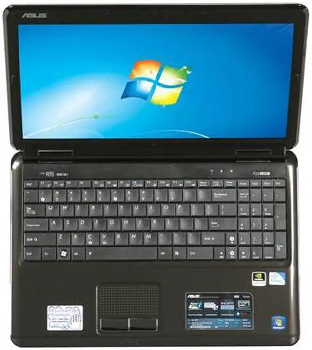 Alt view image 6 of 8 - ASUS Laptop Intel Pentium T4500 4GB Memory 320GB HDD NVIDIA GeForce GT 320M 15.6" Windows 7 Home Premium 64-bit K50ID-X3