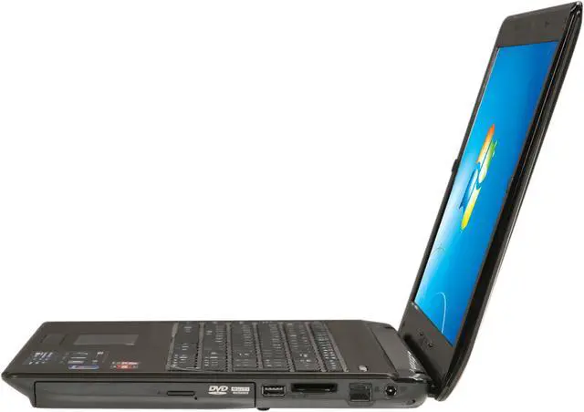 Alt view image 2 of 8 - ASUS Laptop K52 Series AMD Phenom II N830 4GB Memory 320GB HDD ATI Mobility Radeon HD 5470 15.6" Windows 7 Home Premium 64-bit K52DR-X1