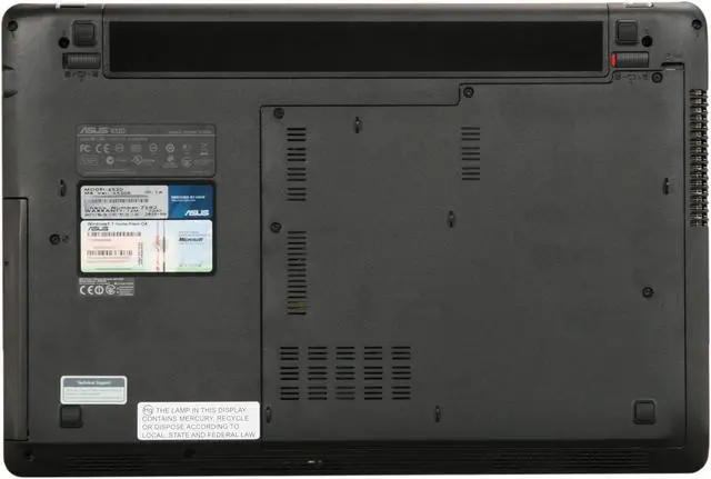 Alt view image 7 of 8 - ASUS Laptop K52 Series AMD Phenom II N830 4GB Memory 320GB HDD ATI Mobility Radeon HD 5470 15.6" Windows 7 Home Premium 64-bit K52DR-X1
