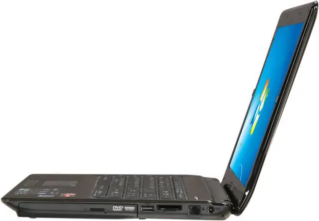 Alt view image 2 of 5 - ASUS Laptop K52 Series AMD Phenom II N830 4GB Memory 500GB HDD ATI Mobility Radeon HD 5470 15.6" Windows 7 Home Premium 64-bit K52DR-A1