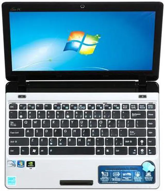 Alt view image 6 of 8 - ASUS Eee PC Seashell 1201PN-PU17-SL Silver Intel Atom N450(1.66 GHz) 12.1" WXGA 2GB Memory 250GB HDD NetBook