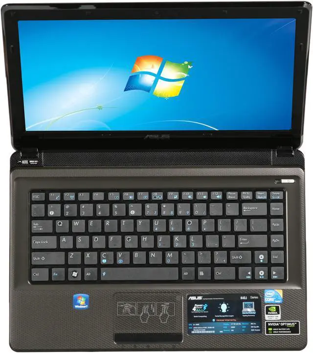 Alt view image 6 of 7 - ASUS Laptop K42 Series Intel Core i5-450M 4GB Memory 500GB HDD NVIDIA GeForce 310M + Intel HD 14.0" Windows 7 Home Premium 64-bit K42JC-B1