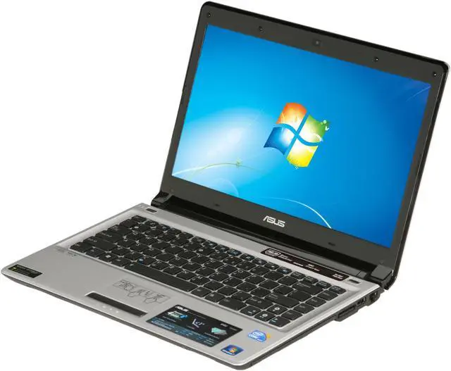 Main image of ASUS Laptop U45 Series Intel Core i3-370M 4GB Memory 500GB HDD NVIDIA GeForce 310M + Intel HD 14.0" Windows 7 Home Premium 64-bit U45JC-A1