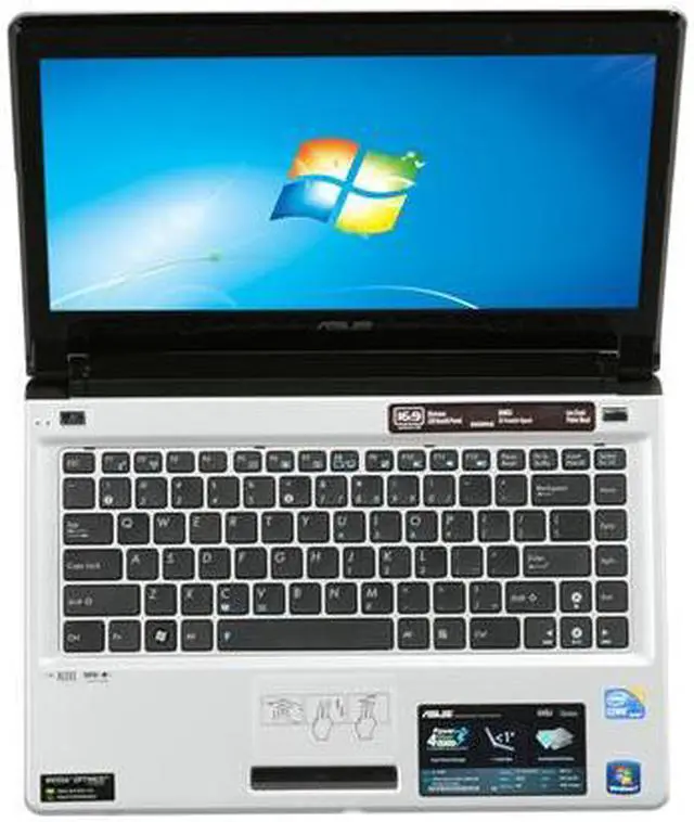 Alt view image 6 of 8 - ASUS Laptop U45 Series Intel Core i3-370M 4GB Memory 500GB HDD NVIDIA GeForce 310M + Intel HD 14.0" Windows 7 Home Premium 64-bit U45JC-A1