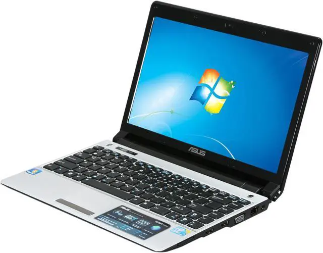 Main image of ASUS Laptop UL20 Series Intel Core i3-330UM 2GB Memory 320GB HDD Intel GMA HD 12.1" Windows 7 Home Premium 64-bit UL20FT-A1