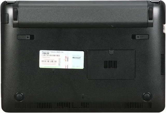 Alt view image 6 of 7 - ASUS Eee PC 1015PED-PU17-RD Red Intel Atom N475(1.83 GHz) 10.1" WSVGA 1GB Memory 250GB HDD Netbook