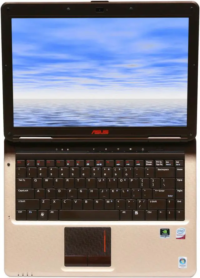 Alt view image 6 of 7 - ASUS Laptop Intel Core 2 Duo P7450 4GB Memory 320GB HDD NVIDIA GeForce 9600M GS 14.1" Windows Vista Home Premium 64-bit X83Vm-X2