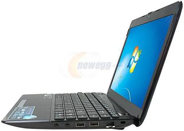 Alt view image 2 of 6 - ASUS Eee PC 1215N-PU17-BK Black Intel Atom D525(1.80GHz) Dual Core 12.1" WXGA 2GB Memory 250GB HDD NetBook