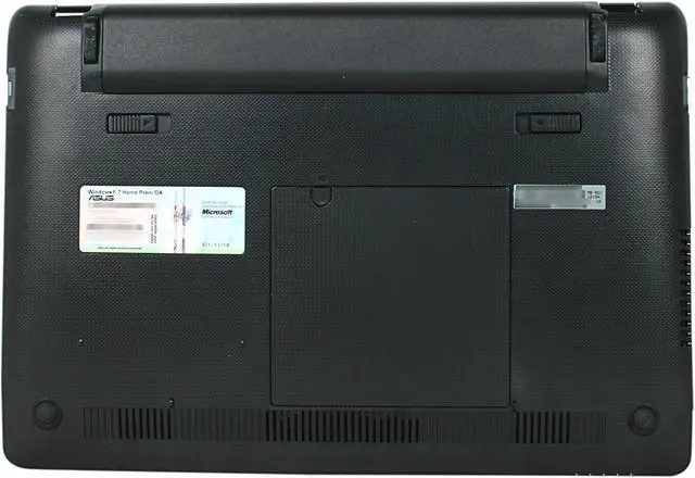 Alt view image 6 of 6 - ASUS Eee PC 1215N-PU17-BK Black Intel Atom D525(1.80GHz) Dual Core 12.1" WXGA 2GB Memory 250GB HDD NetBook