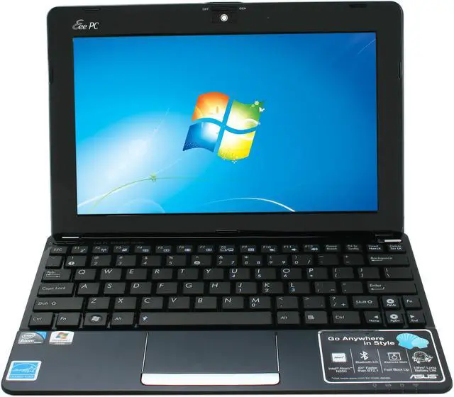 Alt view image 5 of 8 - ASUS Eee PC 1015PEM-PU17-BK Black Intel Atom Dual Core N550(1.50 GHz) 10.1" WSVGA 1GB Memory 250GB HDD Netbook