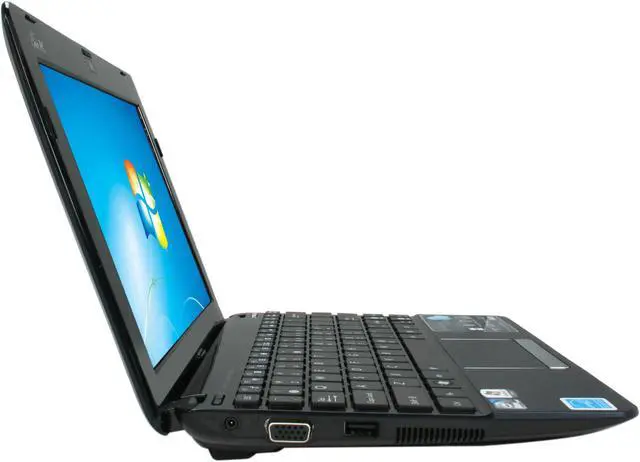 Alt view image 4 of 8 - ASUS Eee PC 1015PEM-PU17-BK Black Intel Atom Dual Core N550(1.50 GHz) 10.1" WSVGA 1GB Memory 250GB HDD Netbook