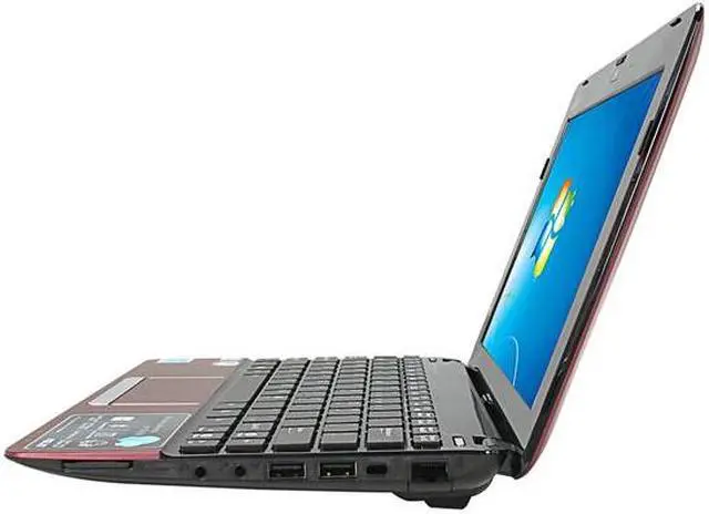 Alt view image 2 of 8 - ASUS Eee PC 1015PEM-PU17-RD Red Intel Atom N550(1.50GHz) Dual Core 10.1" WSVGA 1GB Memory 250GB HDD Netbook
