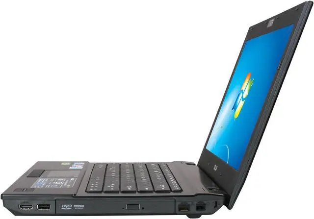 Alt view image 2 of 8 - ASUS Laptop B43 Series Intel Core i5-560M 2GB Memory 320GB HDD ATI Mobility Radeon HD 5470 14.0" Windows 7 Professional 64-bit B43J-A1B