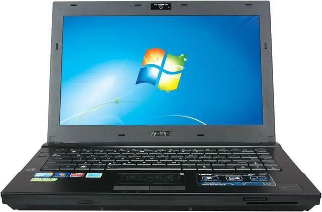 Alt view image 5 of 8 - ASUS Laptop B43 Series Intel Core i5-560M 2GB Memory 320GB HDD ATI Mobility Radeon HD 5470 14.0" Windows 7 Professional 64-bit B43J-A1B