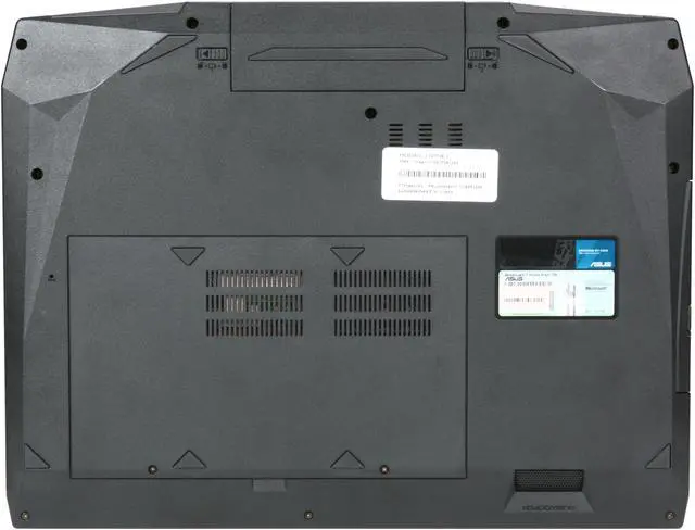 Alt view image 5 of 5 - ASUS Laptop G73 Gaming Series Intel Core i7-720QM 6GB Memory 500GB HDD ATI Mobility Radeon HD 5870 17.3" Windows 7 Home Premium 64-bit G73JH-RBBX05