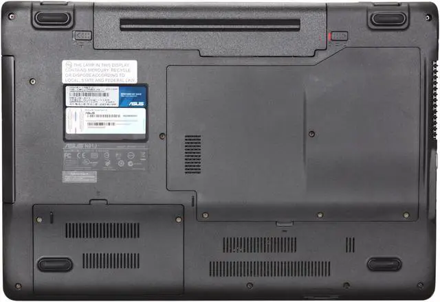 Alt view image 7 of 8 - ASUS Laptop N61 Series Intel Core i7-740QM 4GB Memory 500GB HDD ATI Mobility Radeon HD 5730 16.0" Windows 7 Home Premium 64-bit N61JQ-XV1