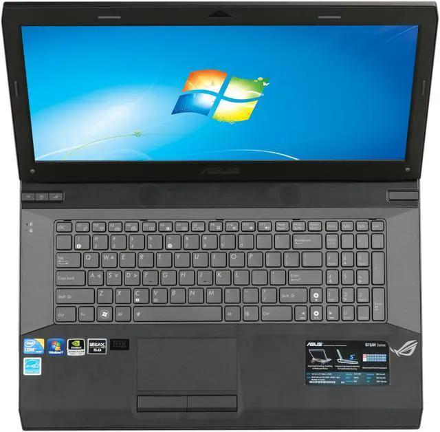 Alt view image 5 of 6 - ASUS Laptop G Series Intel Core i7-740QM 8GB Memory 500GB HDD NVIDIA GeForce GTX 460M 17.3" Windows 7 Home Premium 64-bit G73JW-XN1